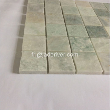 Usine de marbre naturel pour mosaïque de jade vert direct